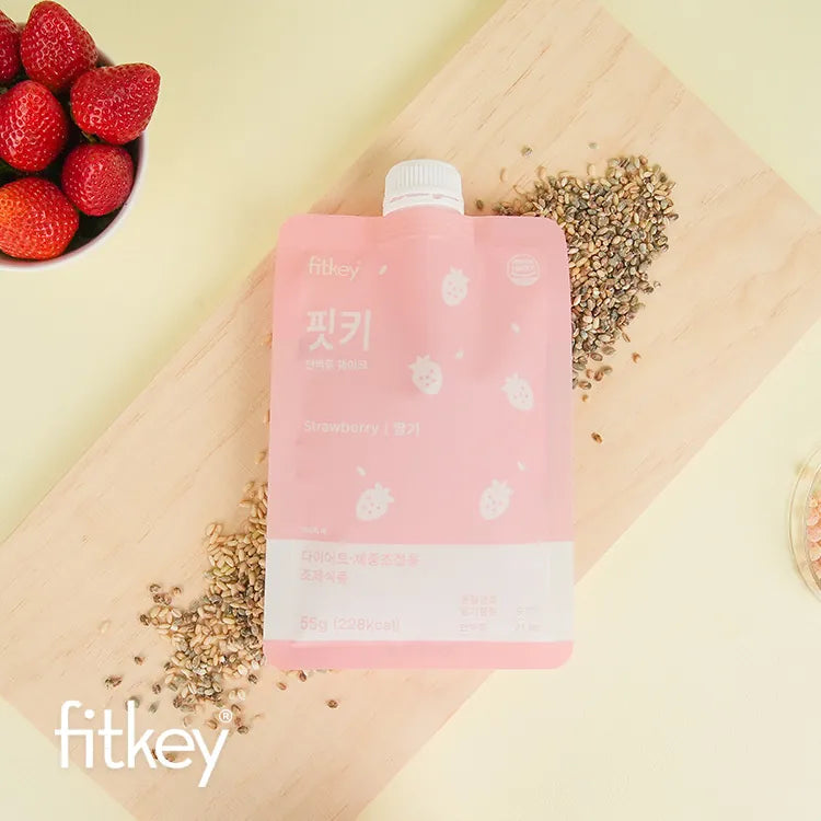 Fitkey Protein Shakes - Starwberry 1pack